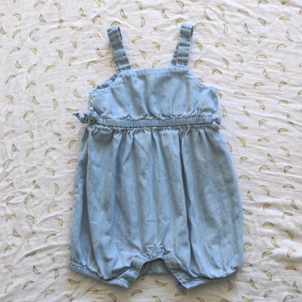 Baby Gap toddler denim romper one piece